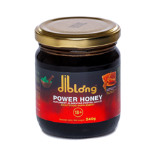 Diblong Power Honey - supliment alimentar pentru adulți cu miere și asocieri de plante care susțin sănătatea sexuală și funcția de reproducere, 240 g