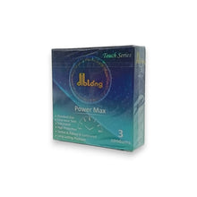 Prezervative DIBLONG Power Max, pot susține întârzierea ejaculării, texturate, lubrifiate, din latex, 52 ± 2 mm, 3 buc
